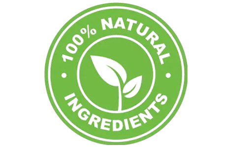Made with 100% natural plant-based ingredients